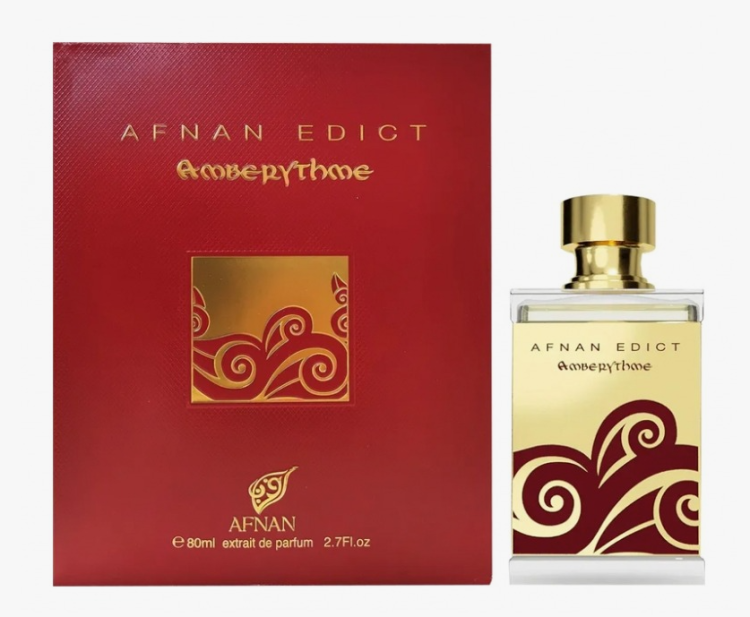 Afnan EDICT AMBERYTHME u EDP 80 ml