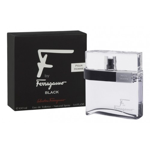 Salvatore Ferragamo F By Ferragamo Black pour homme