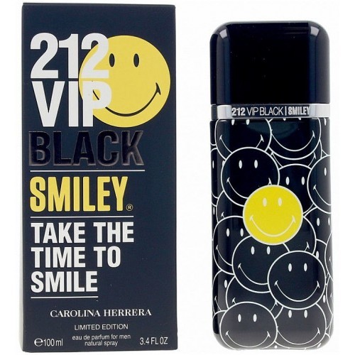 Carolina Herrera 212 Vip Black Smiley