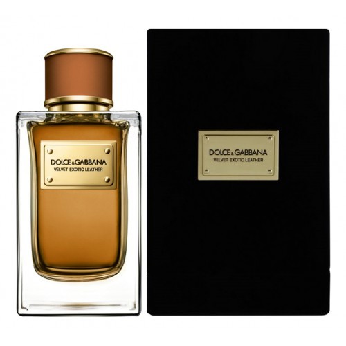 Dolce & Gabbana D&G Velvet Exotic Leather